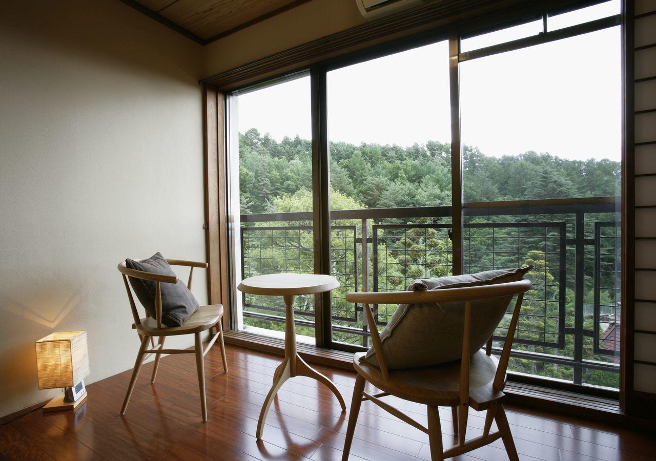 Hishino Onsen Tokiwakan Komoro Bagian luar foto